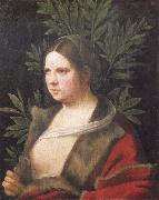 Giorgione, Portrait of a young woman