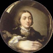 PARMIGIANINO, Self-Portrait in a Convex Mirror