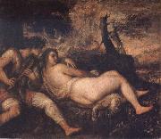 Titian, Nymph and Shepherd