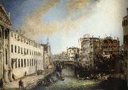 Canaletto Rio dei Mendicanti Sweden oil painting reproduction