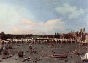 Canaletto, Westminster Bridge from the North on Lord Mayor-s Day