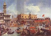 Canaletto, The Bucintoro at the Molo on Ascension Day