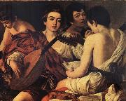 Caravaggio, The Musicians