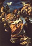 GUERCINO, Saint Gregory the Great with Saints Ignatius Loyola and Francis Xavier