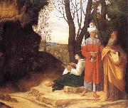 Giorgione, Three ways