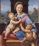 Raphael, The Madonna and Child with teh Infant Baptist