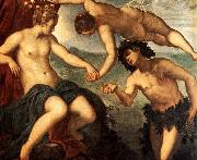 Tintoretto Ariadne, Venus and Bacchus