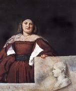 Titian, Portrait of a lady