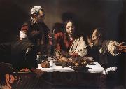 Caravaggio, The meal in Emmaus