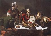 Caravaggio, Supper of Aaimasi