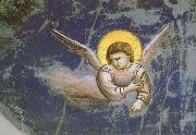 Giotto, Detail of the Flight into Egypt