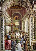 Pinturicchio Aeneas Piccolomini Crowned as Pope