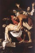 Caravaggio, The entombment