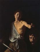 Caravaggio, Portable head David Goliath