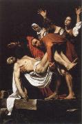 Caravaggio, the entombment