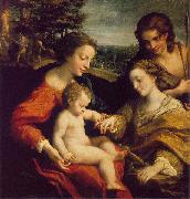 Correggio, The Mystic Marriage of St. Catherine