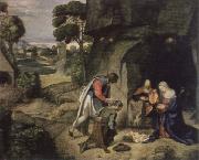 Giorgione, adoration of the shepherds