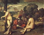 Giorgione, Pastoral ensemble