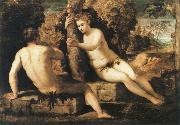 Tintoretto, adam and eve