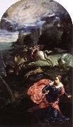 Tintoretto st.george and the dragon