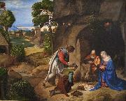 Giorgione, The Allendale Nativity Adoration of the Shepherds