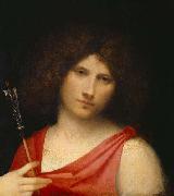 Giorgione, Young Man with Arrow