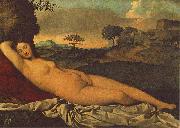 Giorgione, Sleeping Venus