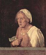 Giorgione, The Old Woman