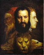 Titian, The Allegory of Age Governed by Prudence is thought to depict Titian,