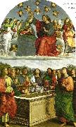 Raphael, coronation of the virgin