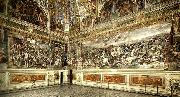Raphael view of sala di costantino