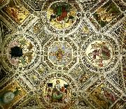 Raphael, the ceiling of the stanza della segnatura, vatican palace