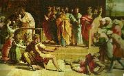 Raphael, the death of ananias