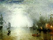 J.M.W.Turner, keelmen heaving in coals by night