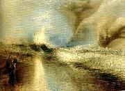 J.M.W.Turner, lights to warn steam-boats of shoalwater