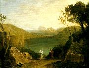 J.M.W.Turner, aeneas and the sibyl, lake avernus