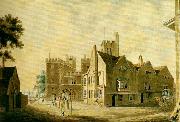 J.M.W.Turner the archbishop's palace, lambeth
