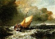 J.M.W.Turner, dutch boats in a gale