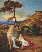 Titian, Christus und Maria Magdalena