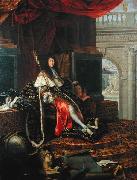 Testelin,Henri, Portrait of Louis XIV of France