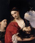 Titian, Salome con la testa del Battista