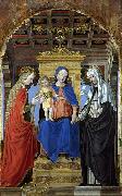 Bergognone The Mystic Marriage of Saint Catherine of Alexandria and Saint Catherine of Siena