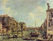 Canaletto, Veduta del Canale Grande in Richtung auf den Hafen von San Marco