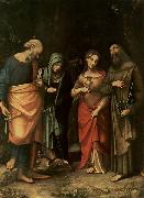 Correggio, Vier Heilige