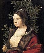 Giorgione, Portrait of a Young Woman