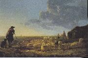 Aelbert Cuyp, Flock of sheep at pasture