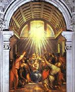Titian, Cud zeslania Ducha swietego