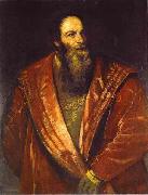 Titian, Portrait of Pietro Aretino