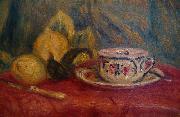 Pierre Auguste Renoir, Lemons and Teacup