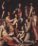 Pontormo, Madonna with Child and Saints